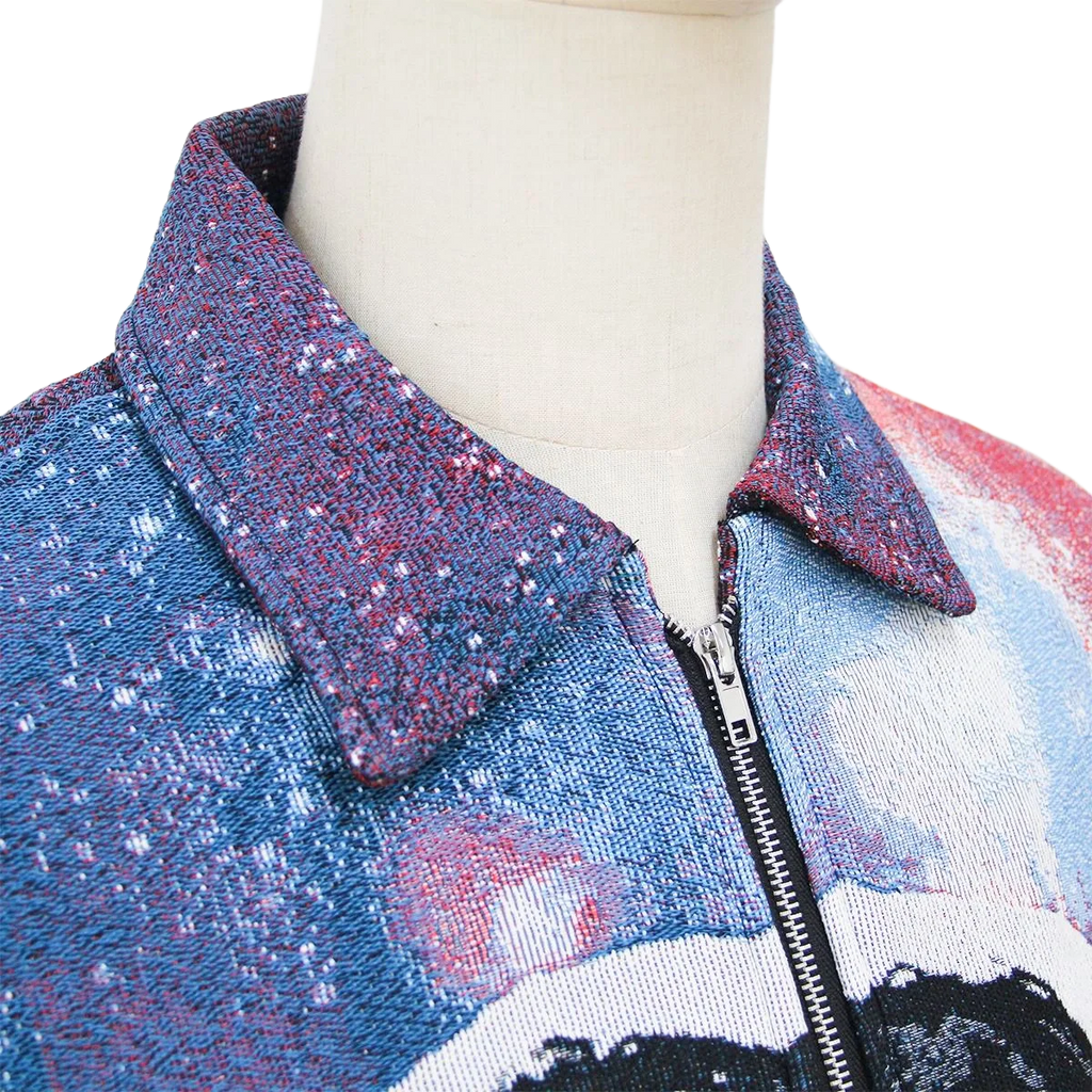 Galaxy Portrait Woven Tapestry Jacket