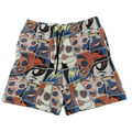 Pop Art Collage Woven Tapestry Shorts