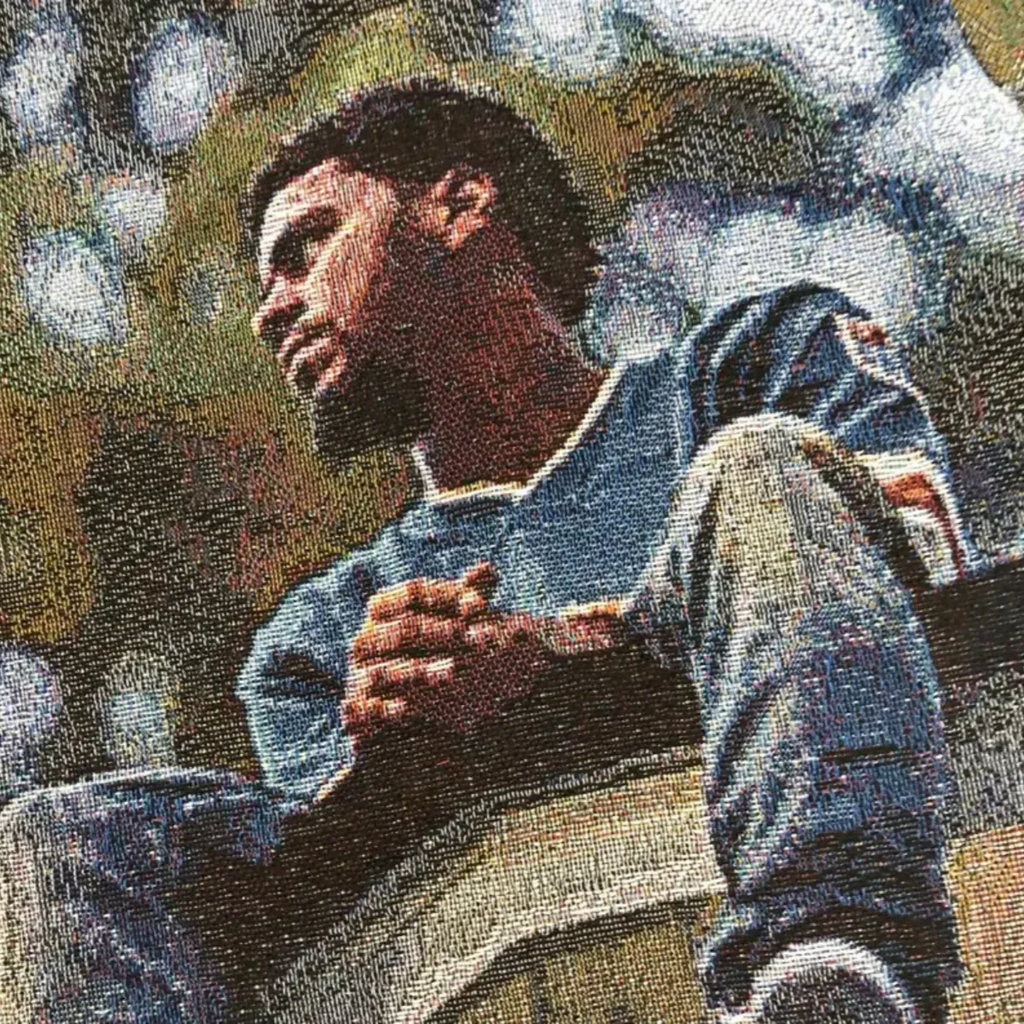 J. Cole Tapestry Hoodie Urban Style