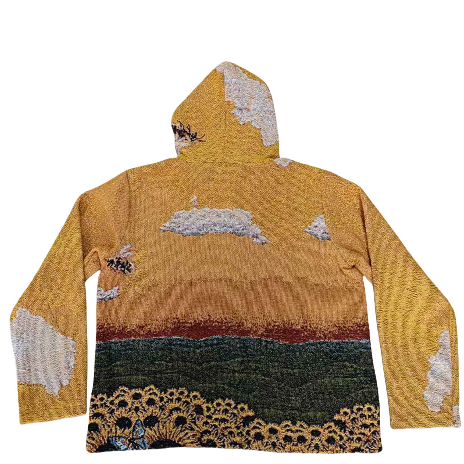 Retro Artistic Figure Print Hoodie