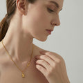 Prosperity Gold Bar Necklace